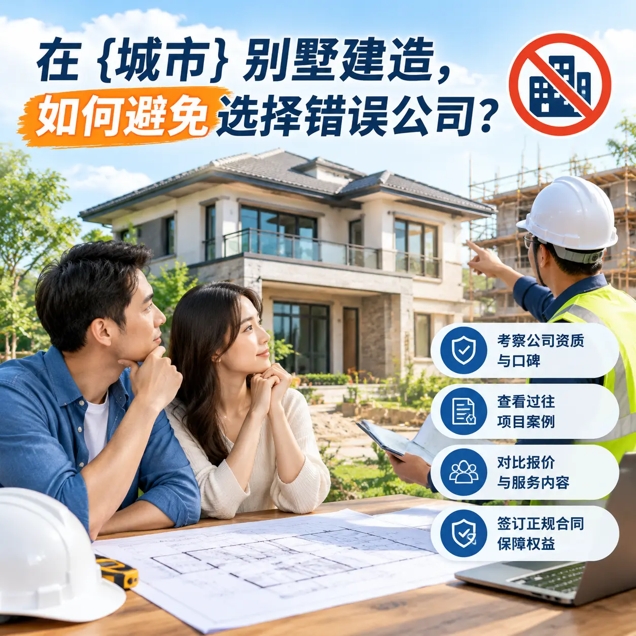在 三穗 别墅建造，如何避免选择错误公司？