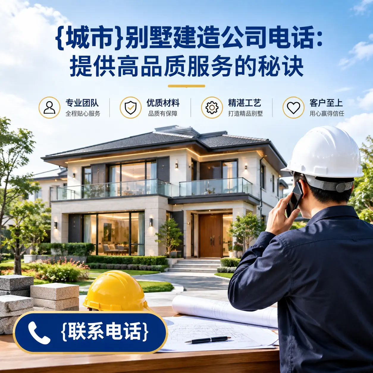 三穗别墅建造公司电话：提供高品质服务的秘诀
