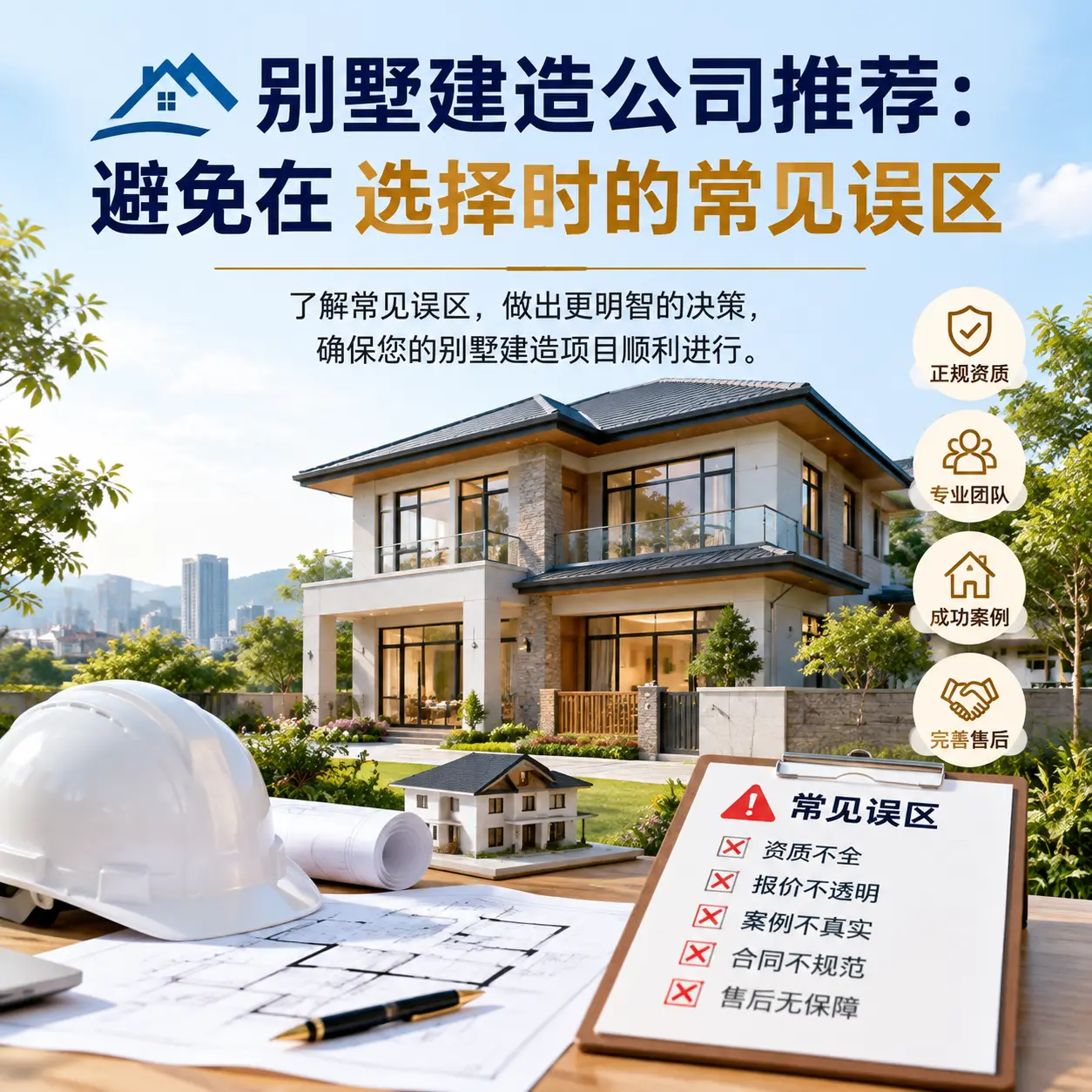 别墅建造公司推荐：避免在 三穗 选择时的常见误区