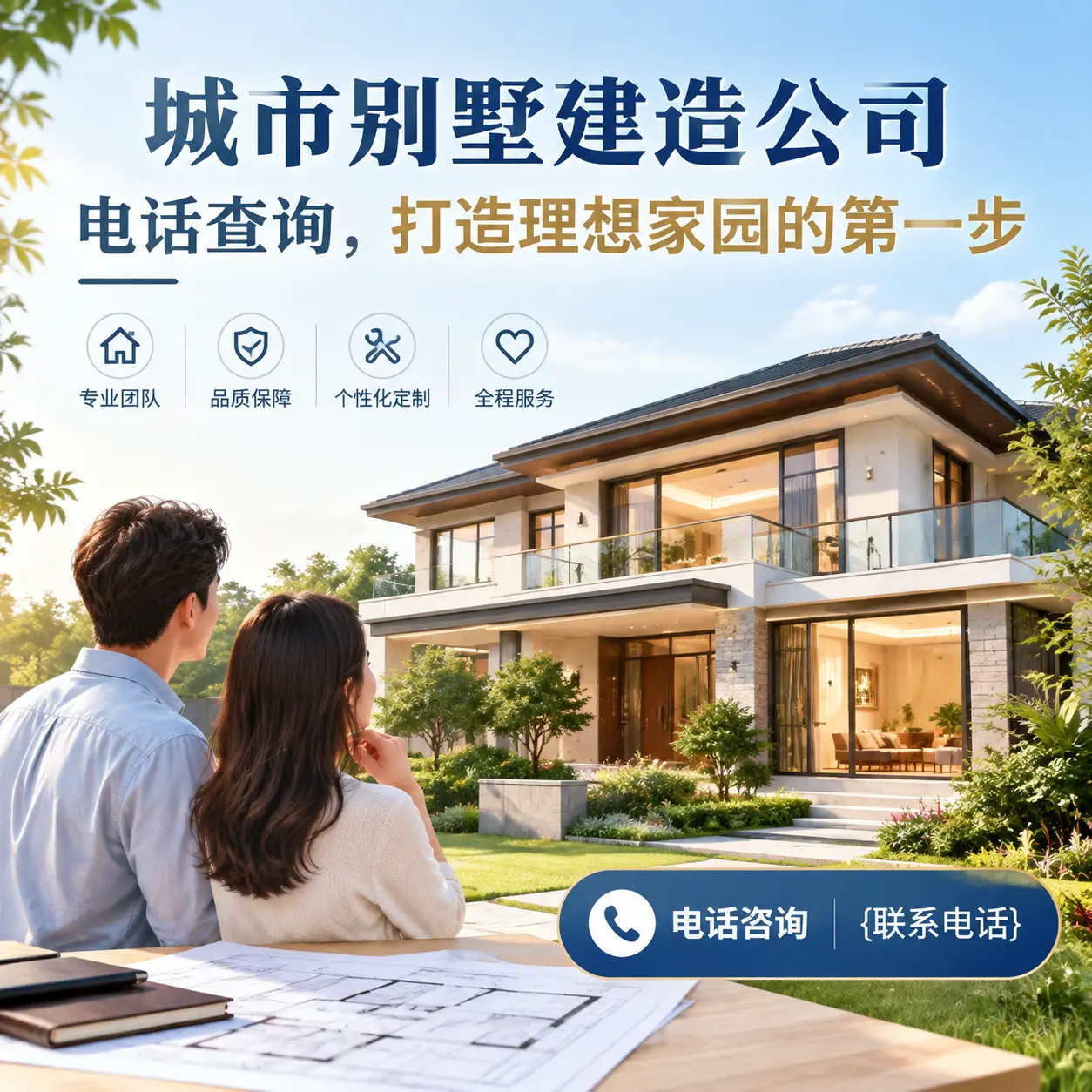三穗别墅建造公司电话查询,打造理想家园的第一步