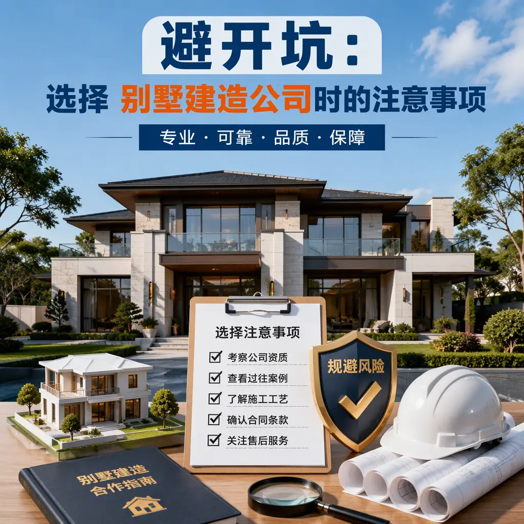 避开坑：选择 三穗 别墅建造公司时的注意事项