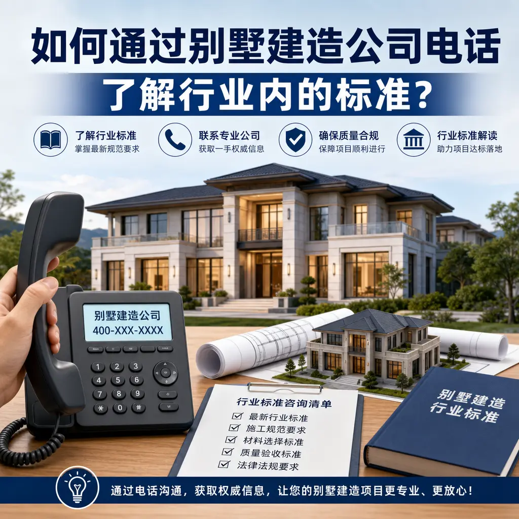 如何通过别墅建造公司电话了解行业内的标准?