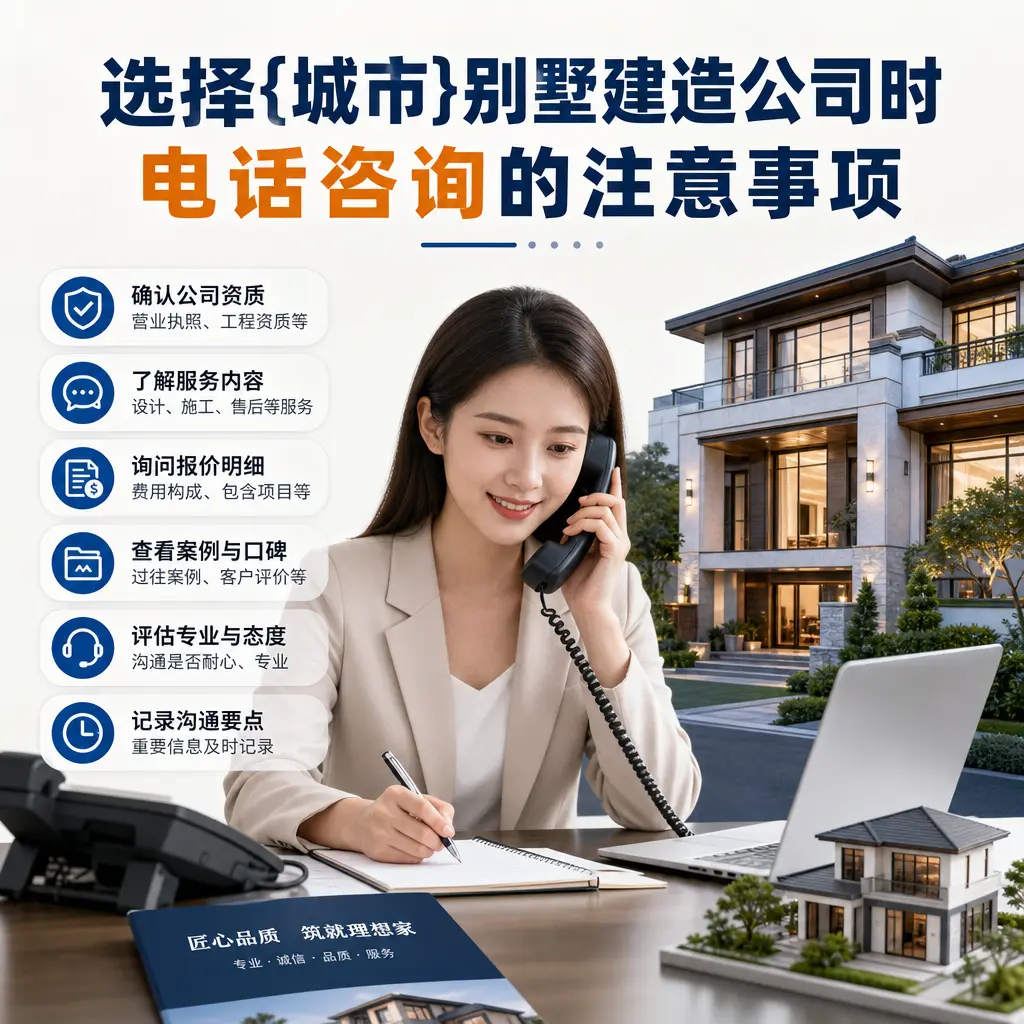 选择三穗别墅建造公司时,电话咨询的注意事项