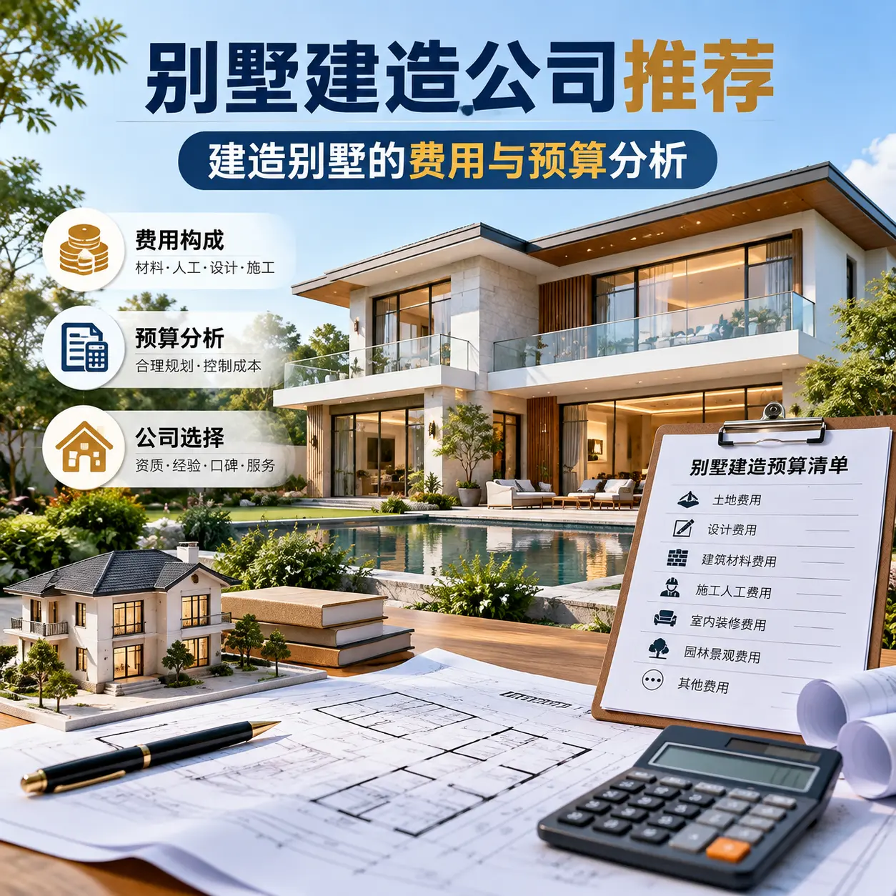 别墅建造公司推荐: 三穗 建造别墅的费用与预算分析