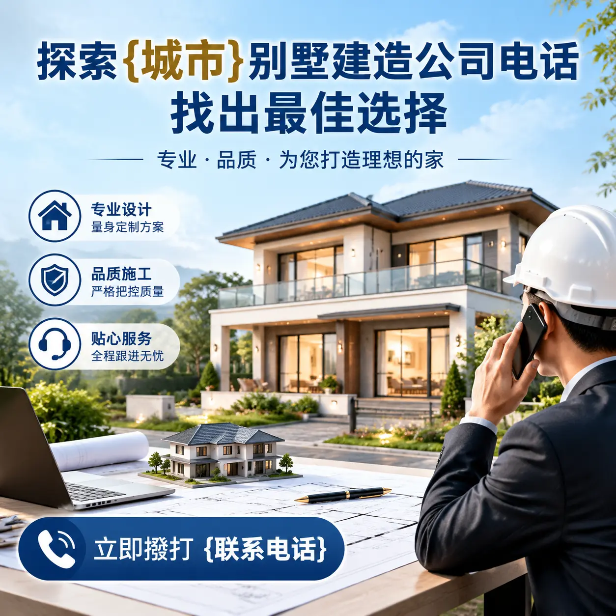 探索三穗别墅建造公司电话，找出最佳选择