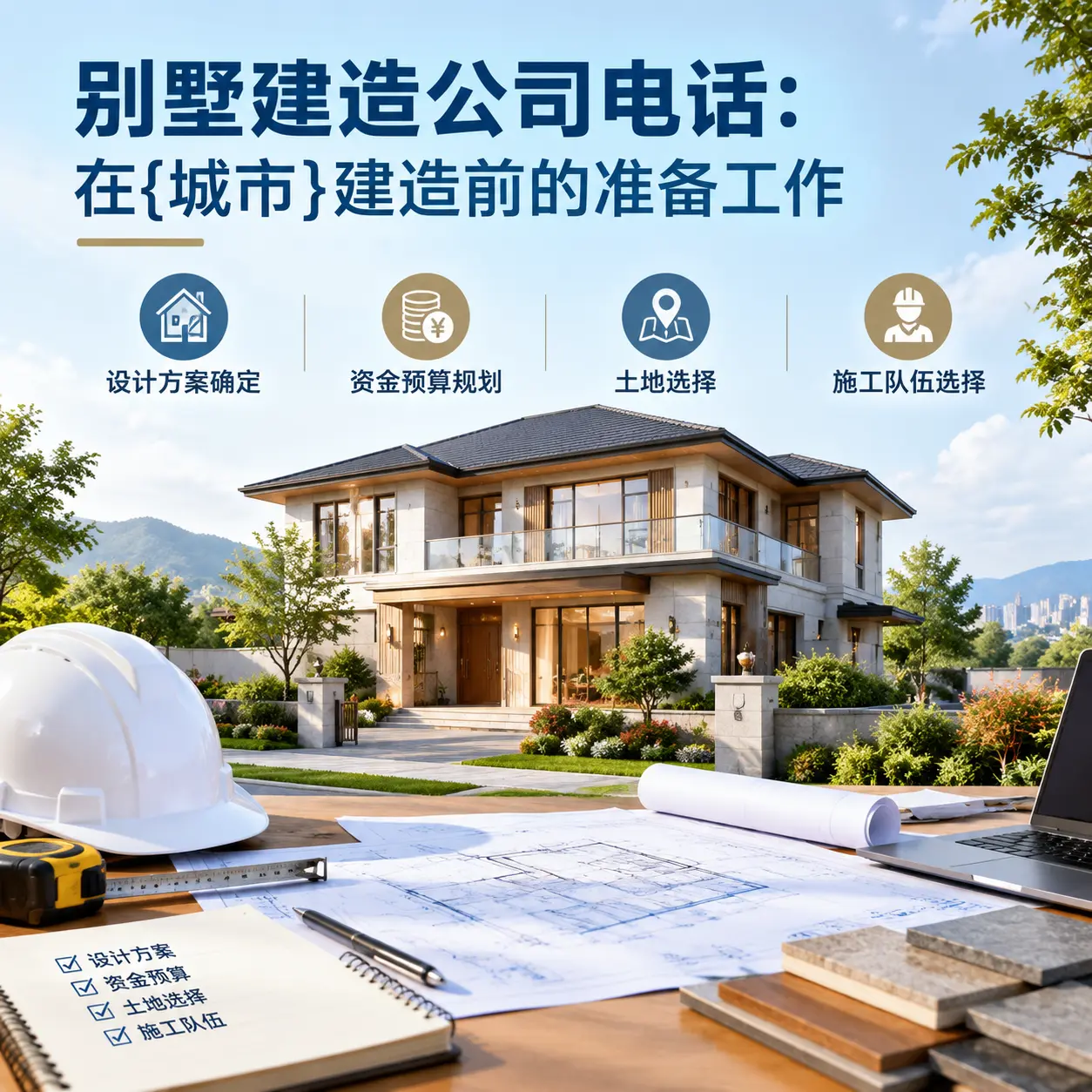 别墅建造公司电话:在三穗建造前的准备工作