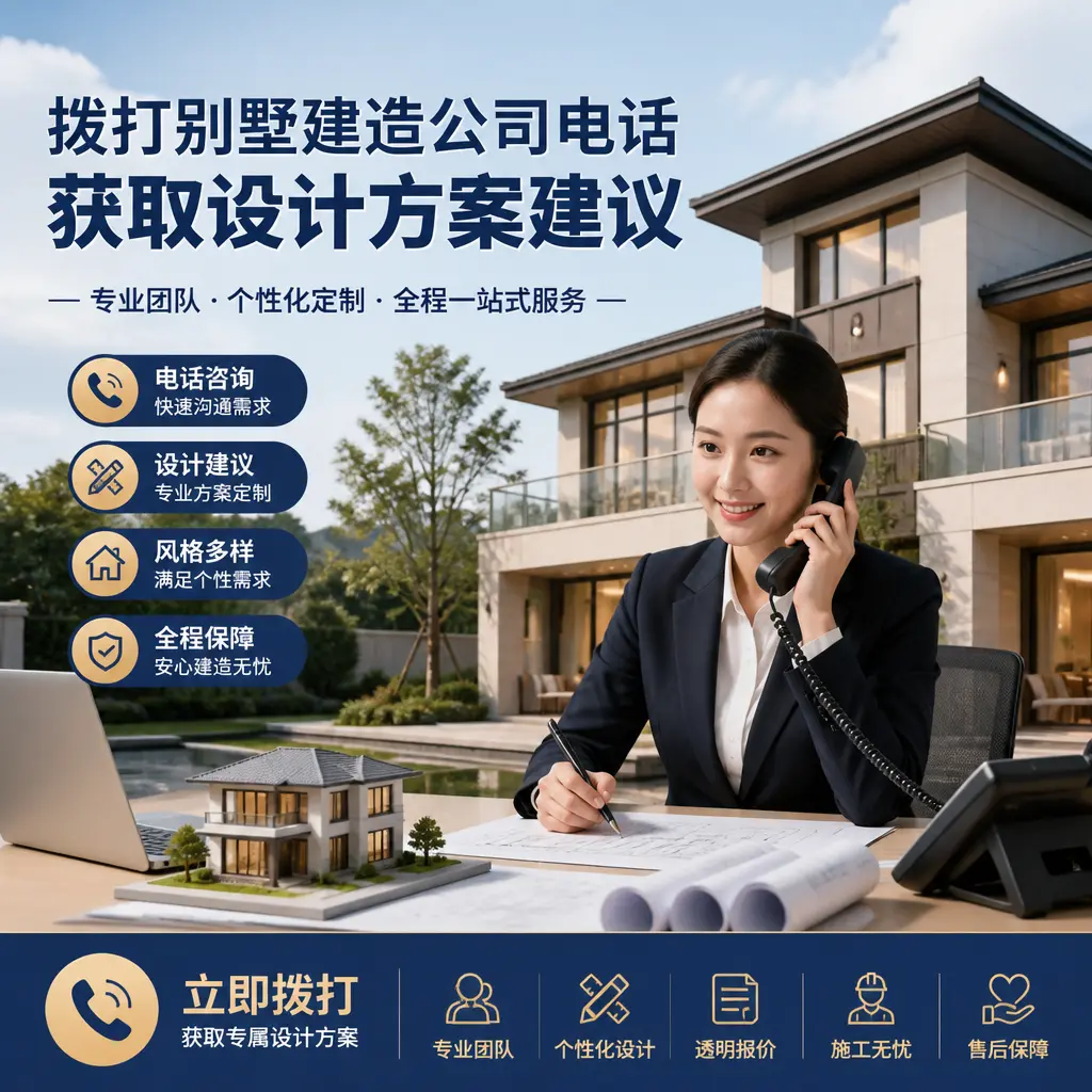 拨打三穗别墅建造公司电话,获取设计方案建议