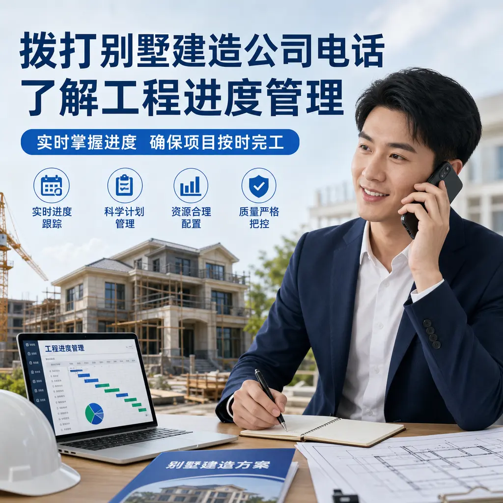 拨打三穗别墅建造公司电话,了解工程进度管理