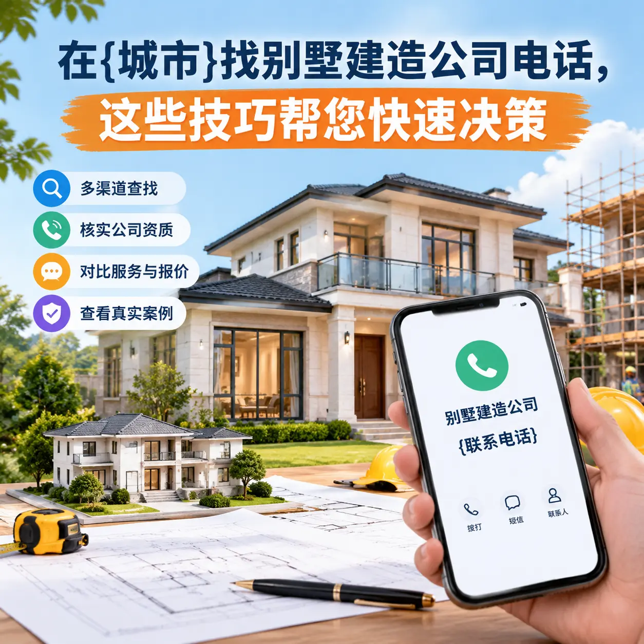 在三穗找别墅建造公司电话,这些技巧帮您快速决策