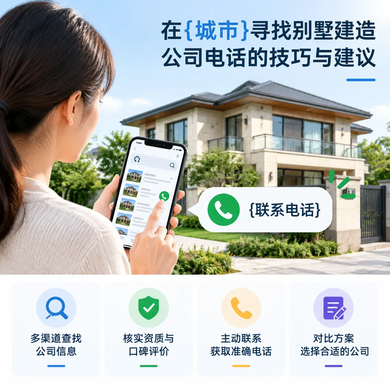 在三穗寻找别墅建造公司电话的技巧与建议