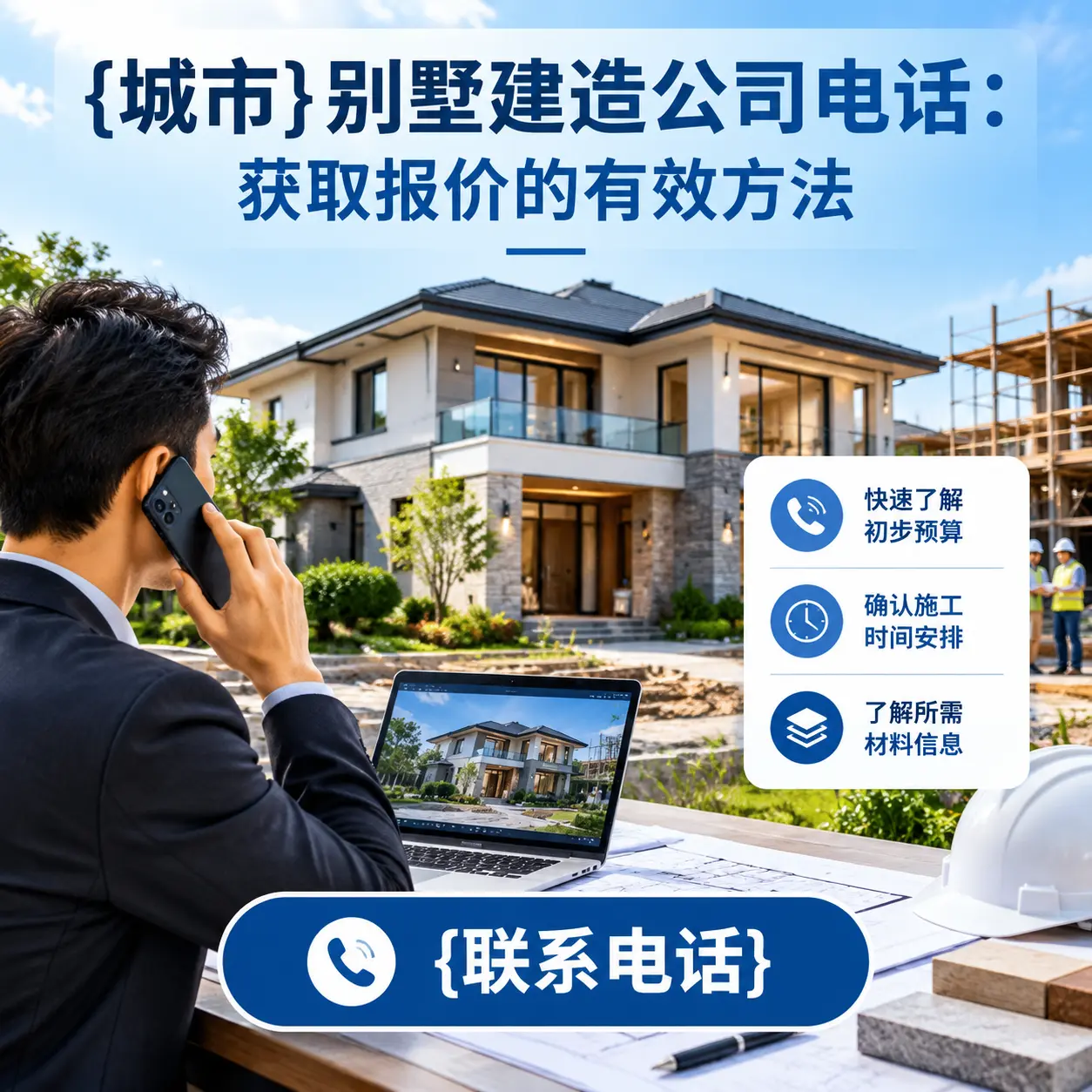 三穗别墅建造公司电话：获取报价的有效方法